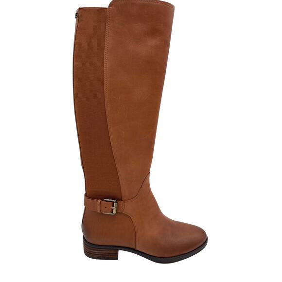 Sam Edelman Paxten boots in Whiskey Lea leather size 6 M NEW - Picture 3 of 6